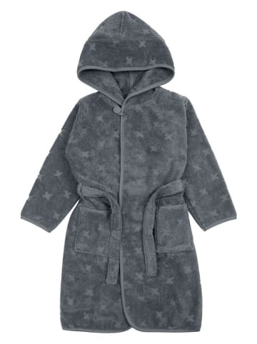 müsli Bademantel in Anthrazit
