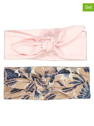 müsli 2er-Set: Haarbänder in Rosa/ Beige