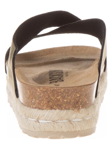 BACKSUN Pantoletten "Milano" in Khaki
