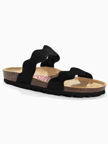 BACKSUN Pantoletten "Sechura" in Schwarz