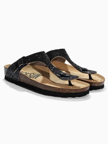 BACKSUN Zehentrenner "Singapore" in Schwarz