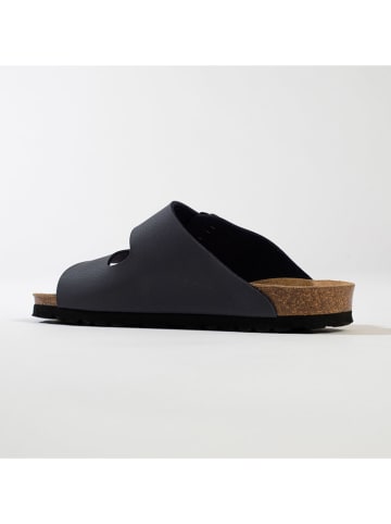 BACKSUN Pantoletten "Bali" in Anthrazit