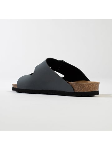 BACKSUN Pantoletten in Grau