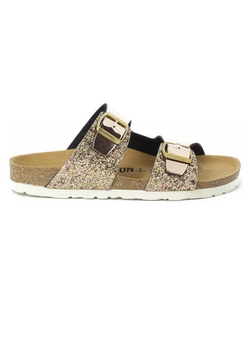 BAYTON Pantoletten "Ilithyie" in Roségold