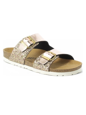 BAYTON Pantoletten "Ilithyie" in Roségold