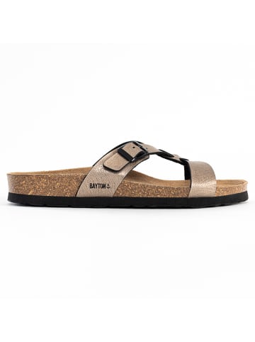 BAYTON Pantoletten "Sebastian" in Braun