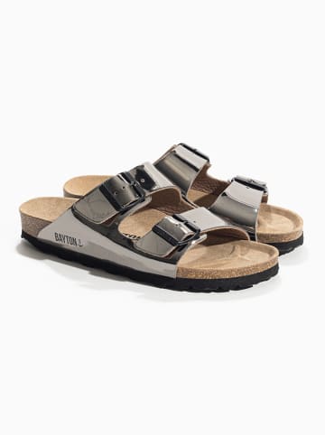 BAYTON Pantoletten "Tracy" in Silber