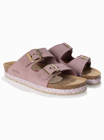 BAYTON Leder-Pantoletten "Atlas" in Rosa