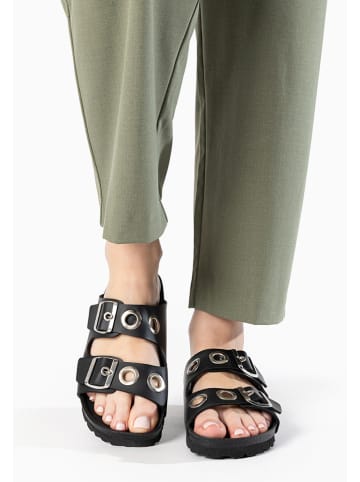 BAYTON Pantoletten "Janny"  in Schwarz