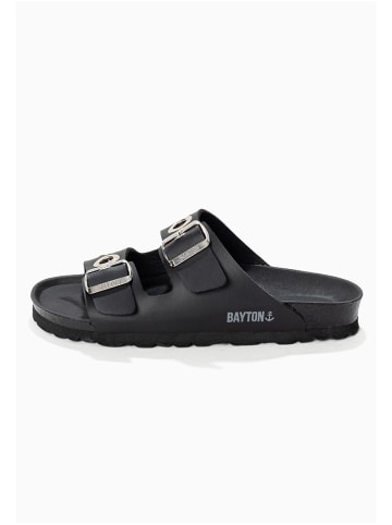 BAYTON Klapki "Janny" w kolorze czarnym