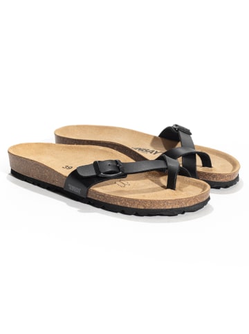 Sunbay Zehentrenner "Petunia" in Schwarz