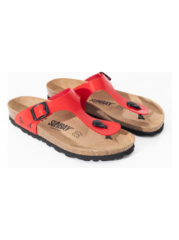 Sunbay Zehentrenner "Camelia" in Rot