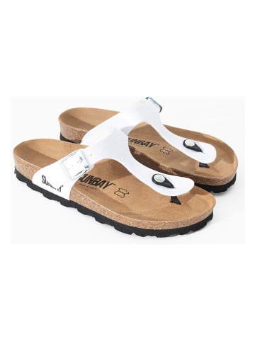 Sunbay Zehentrenner "Camelia" in Weiß