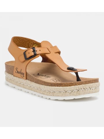 Sunbay Zehentrenner "Yarrow" in Hellbraun