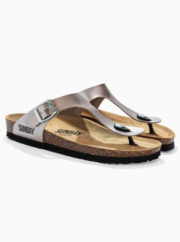 Sunbay Zehentrenner "Camelia" in Silber