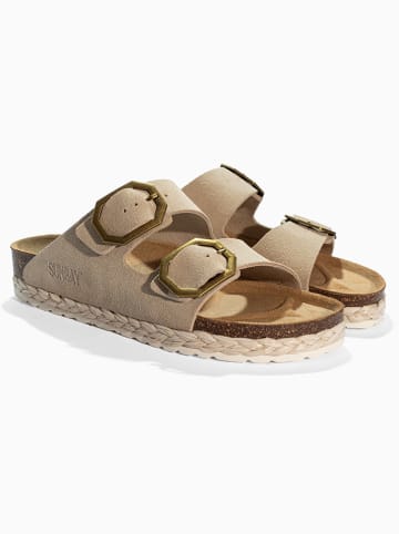 Sunbay Pantoletten "Turmero" in Beige