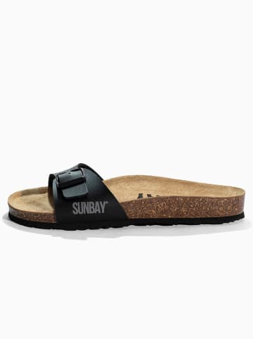 Sunbay Pantoletten "Jasmin" in Schwarz