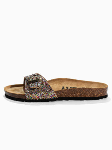 Sunbay Pantoletten "Jasmin" in Bunt