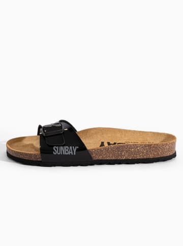Sunbay Pantoletten "Jasmin" in Schwarz