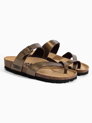 Sunbay Zehentrenner "Tulipe" in Gold