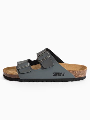 Sunbay Pantoletten "Balmain" in Grau