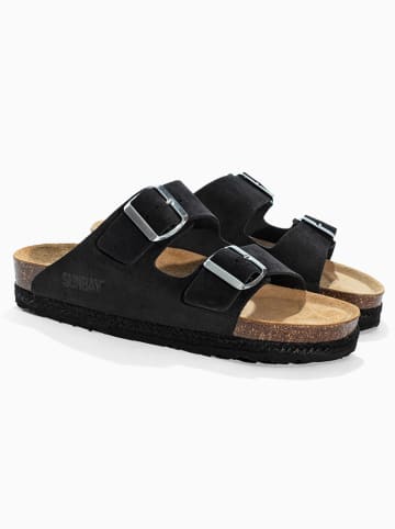 Sunbay Pantoletten "Turmero" in Schwarz