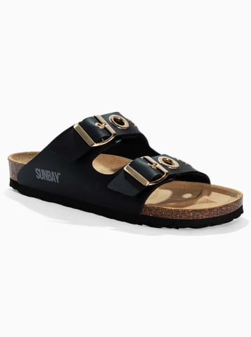 Sunbay Pantoletten "Jane" in Schwarz