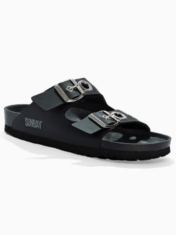 Sunbay Klapki "Jane" w kolorze czarnym