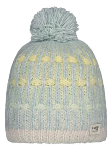 Barts Czapka "Poppsy" w kolorze błękitno-żółtym