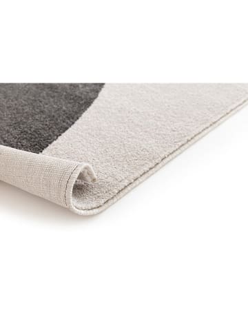 bobochic Kurzflor-Teppich "Martine" in Grau