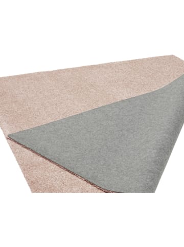 bobochic Kurzflor-Teppich "Mireille" in Rosa