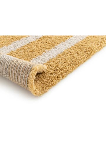 bobochic Hochflor-Teppich "Aurelie" in Gelb