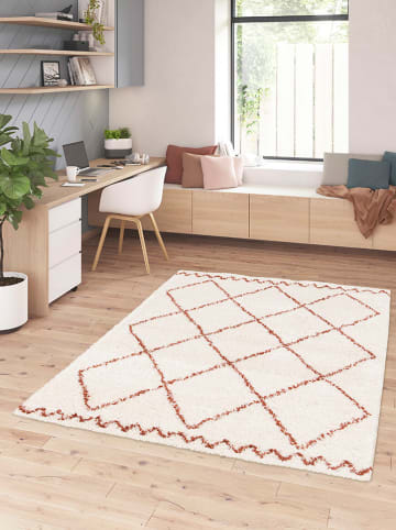 bobochic Hochflor-Teppich "Simon" in Beige