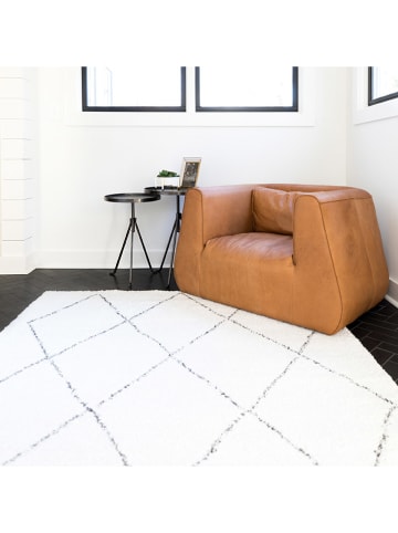 bobochic Hochflor-Teppich "Renaud" in Beige