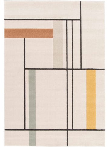 bobochic Kurflor-Teppich "Emilien" in Creme