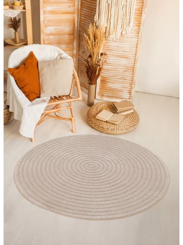 bobochic Kurzflor-Teppich "Ondelia" in Beige