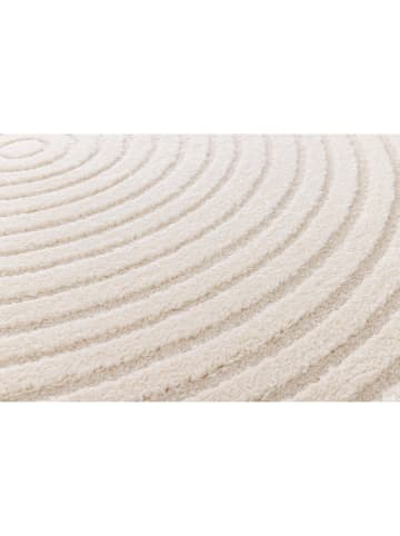 bobochic Kurzflor-Teppich "Ondelia" in Creme