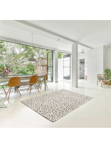 bobochic Kurzflor-Teppich "Calyra" in Beige