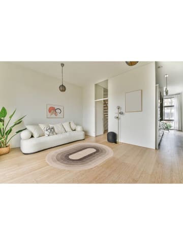 bobochic Hochflor-Teppich "Myrina" in Grau