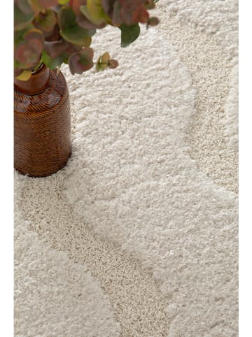 bobochic Kurzflor-Teppich "Lana" in Beige