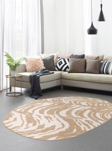 bobochic Kurzflor-Teppich "Orian" in Braun