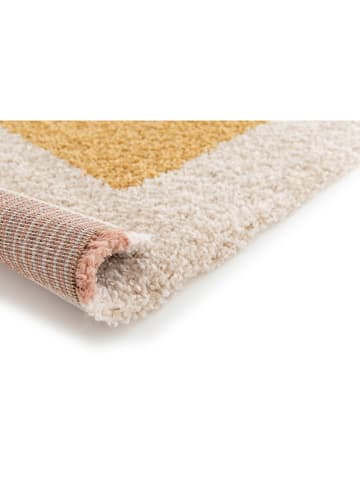 bobochic Hochflor-Teppich "Loan" in Gelb