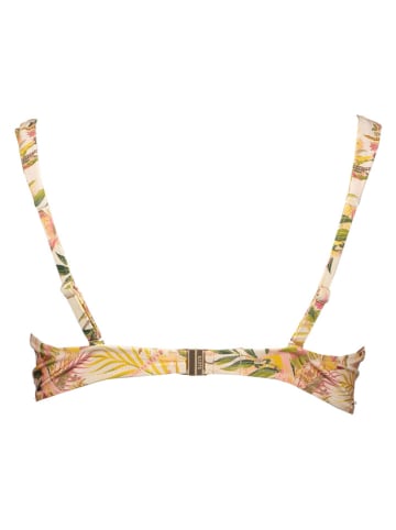 Barts Biustonosz bikini w kolorze beżowym ze wzorem