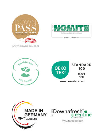 Häussling Bettwaren Zimowa kołdra "City Comfort" w kolorze białym