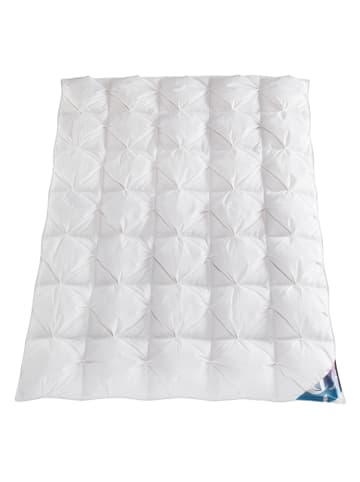 Häussling Bettwaren Winter-Daunendecke "Plissee" in Weiß