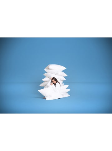 Häussling Bettwaren Trójkomorowa poduszka w kolorze białym