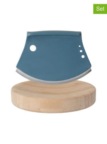 BergHOFF 2tlg. Schneideset in Blau/ Beige