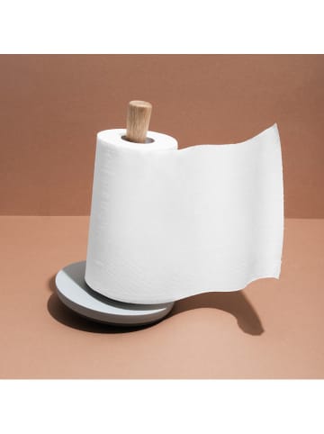 BergHOFF Keukenrolhouder grijs/bruin - (B)17,5 x (H)5 x (D)2 cm
