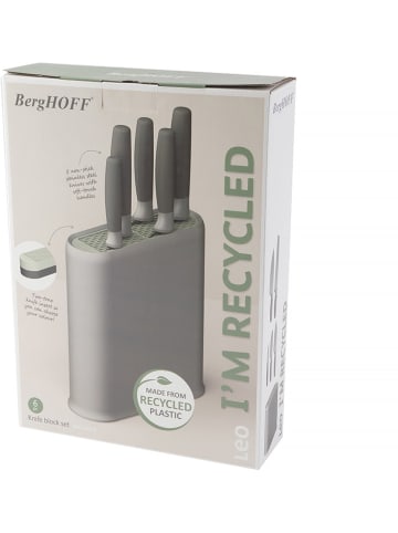 BergHOFF 6-delige messenset "Balance" lichtgrijs