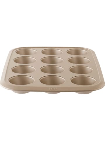 BergHOFF Muffinvorm "Balance" champagnekleurig - (L)46,5 x (B)35 cm